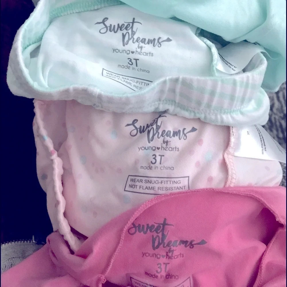 NWOT  pajamas sets sweet dreams